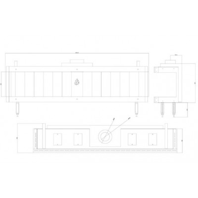 Gaspejs Balkan Energy GAS PANORAMA 200, 17kW - Pejse