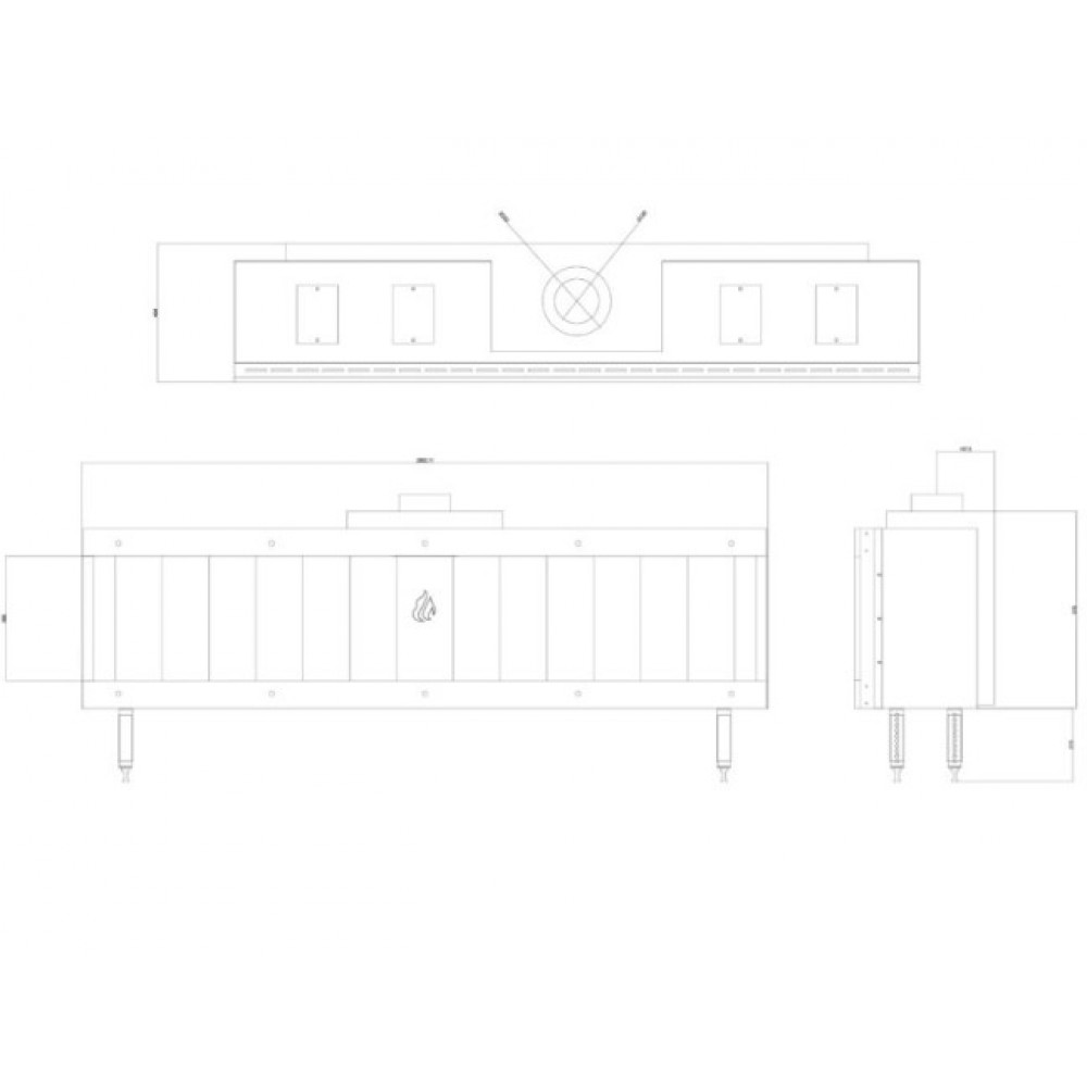 Gaspejs Balkan Energy GAS STRAIGHT 200, 17kW | Gaspejse | Pejse |