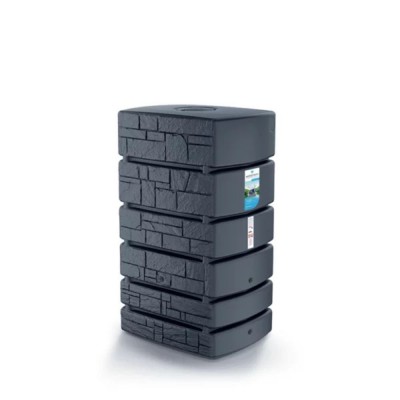 Regnvandsbeholder Prosperplast Arves Tower Stone, 500L, Antracit - Regnvandsbeholdere