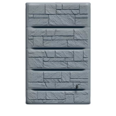 Regnvandsbeholder Prosperplast Arves Wall Stone, 400L, Antracit - Regnvandsbeholdere