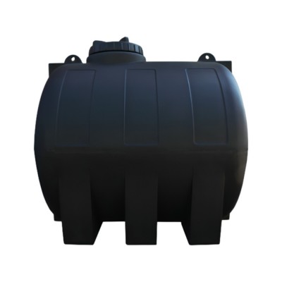 Vandtank til drikkevand MAVIL, cylindrisk vandret 500 L (sort) - Vandtanke til drikkevand