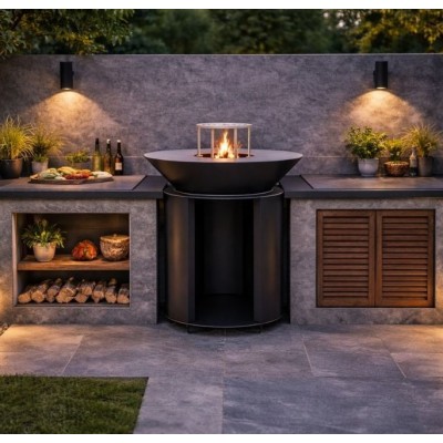 Stål kulgrill Balkan Energy ROUND 750 - Barbecue