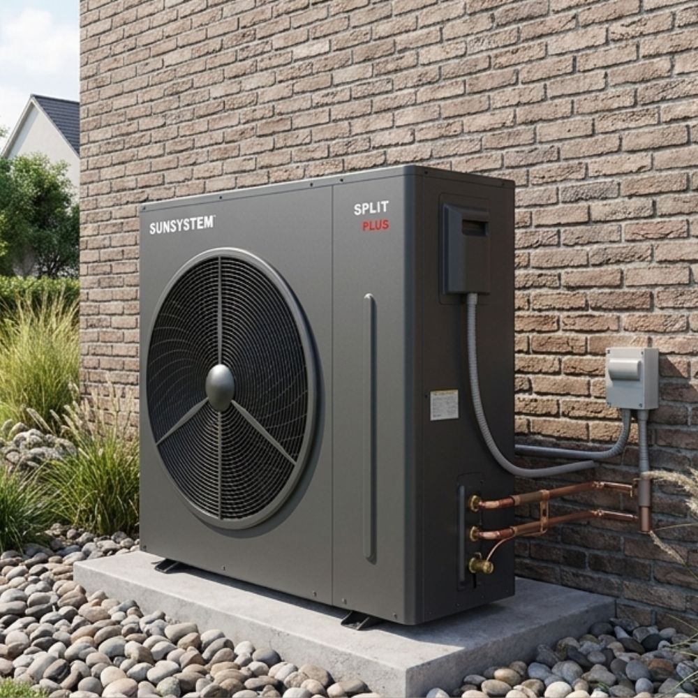 Varmepumpe split Sunsystem SPLIT PLUS 060 1PH luft-vand, 6.22kW | Varmepumper |  |