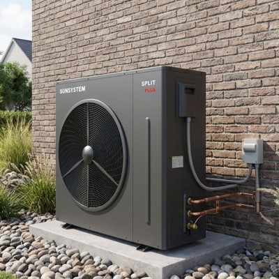 Varmepumpe split Sunsystem SPLIT PLUS 160 1PH luft-vand, 15.57kW - Sunsystem
