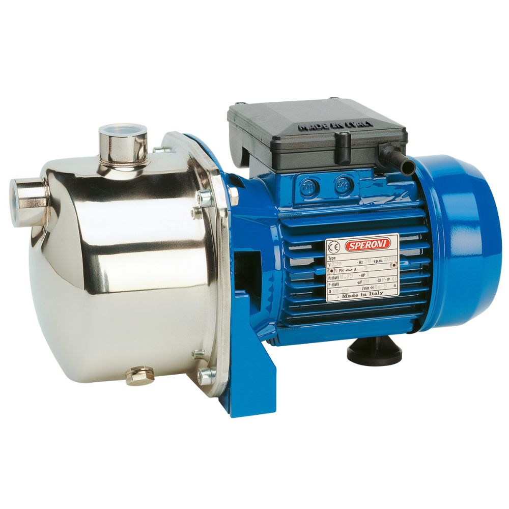 Centrifugal self-priming pump Speroni SM 85-3, multistage – power 0.70 kW, head 34 m, flow rate 80 L/min |  |  |