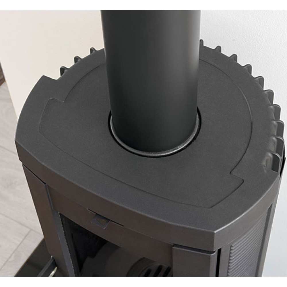 Italiensk støbejerns brændeovne La Nordica Candy Lean, 6.6kW | Konvektionsbrændeovne | Brændeovne |