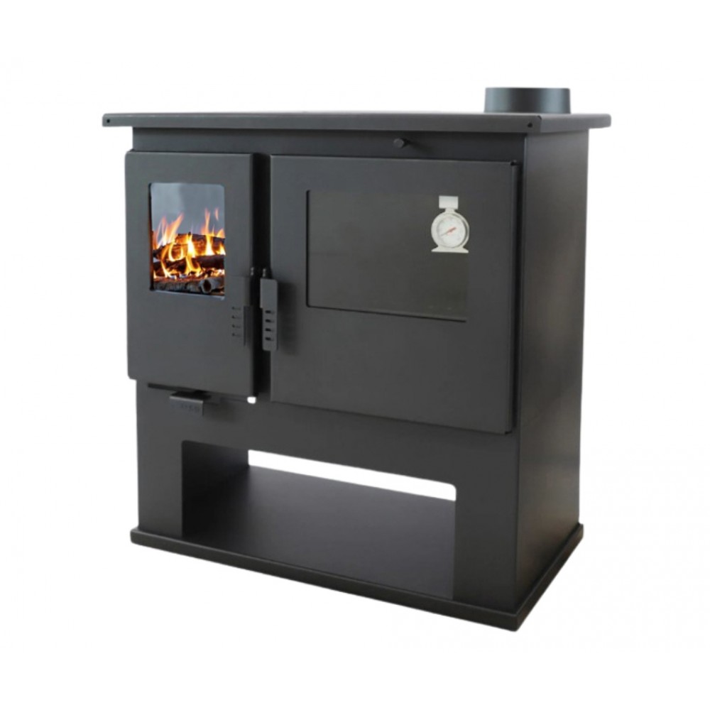 Brændekomfur Verso CS Lite, 7.7kW