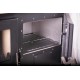 Brændekomfur Verso CS Inox Ceramic Højre med ovn i rustfrit stål og glaskeramisk kogeplade, 7.7kW | Brændeovn med bageovn | Brændeovne |