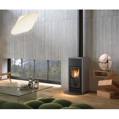 Italiensk støbejerns brændeovne La Nordica Asia, 7kW - La Nordica