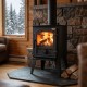 Brændeovn Verso 1 LL CID, 7.5kW | Støbejerns brændeovne | Brændeovne |