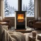 Brændeovn Verso Lheia Elfenben, 7.5 kW | Direkte brændeovne | Brændeovne |