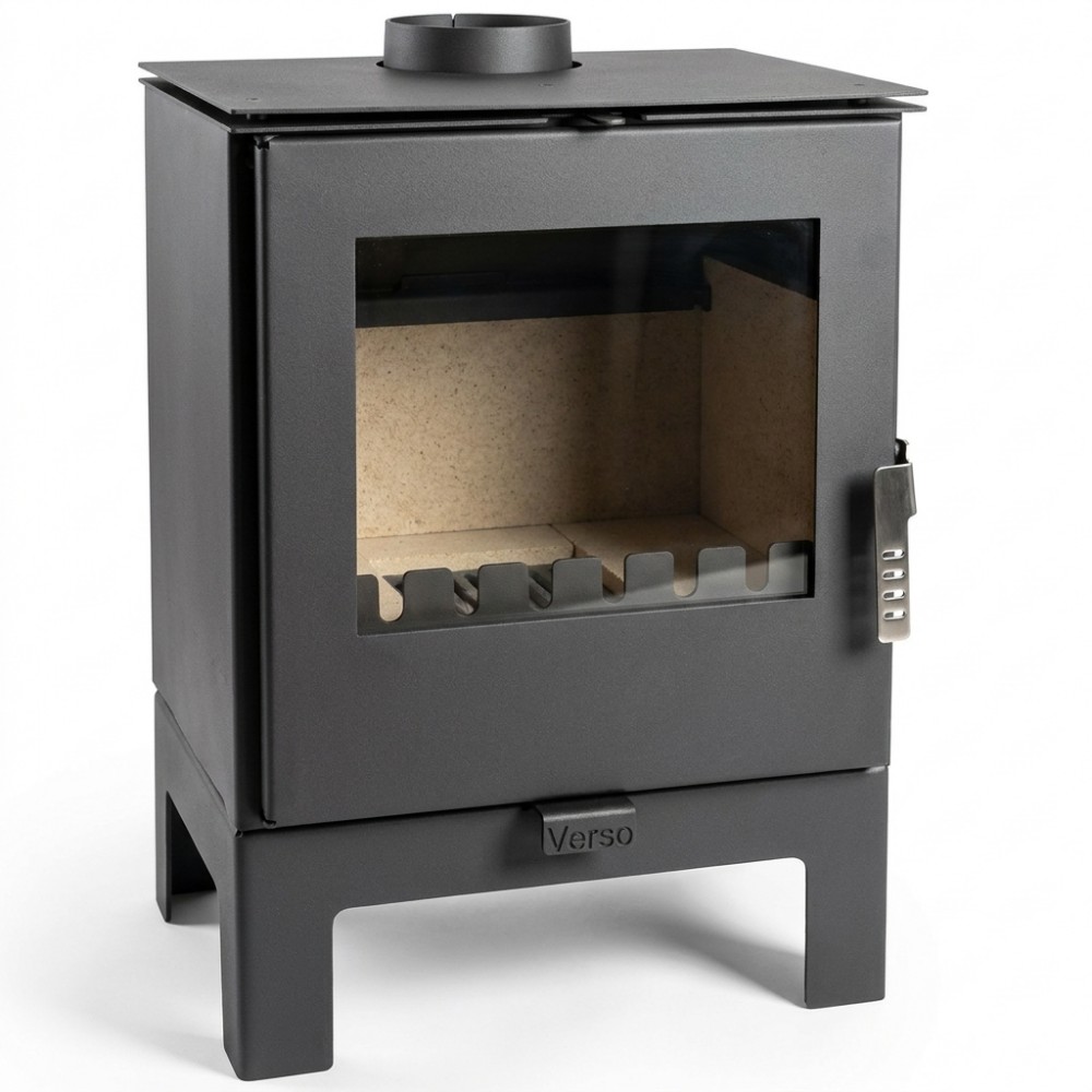 Brændeovn Verso Rheia L, 5 kW | Direkte brændeovne | Brændeovne |