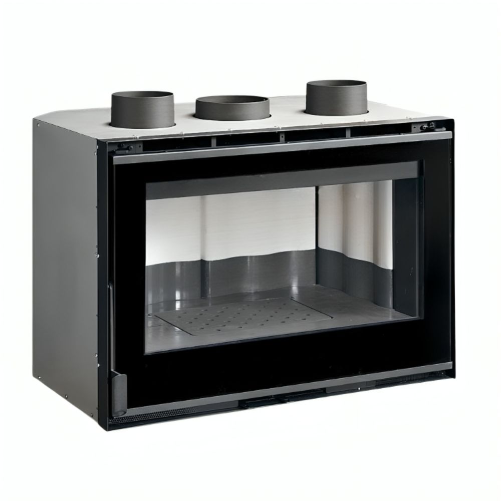 Italiensk støbejerns La Nordica 80 crystal Evo, 7.4kW | Pejseindsats | Pejse |