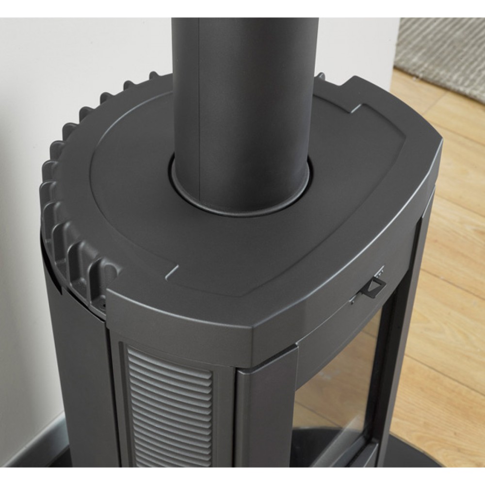 Italiensk støbejerns brændeovne La Nordica Brigitta, 4.7kW | Konvektionsbrændeovne | Brændeovne |