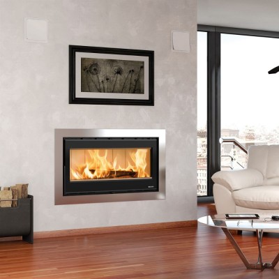 Italiensk støbejerns La Nordica Inserto 100 Wide, 8.1kW - La Nordica