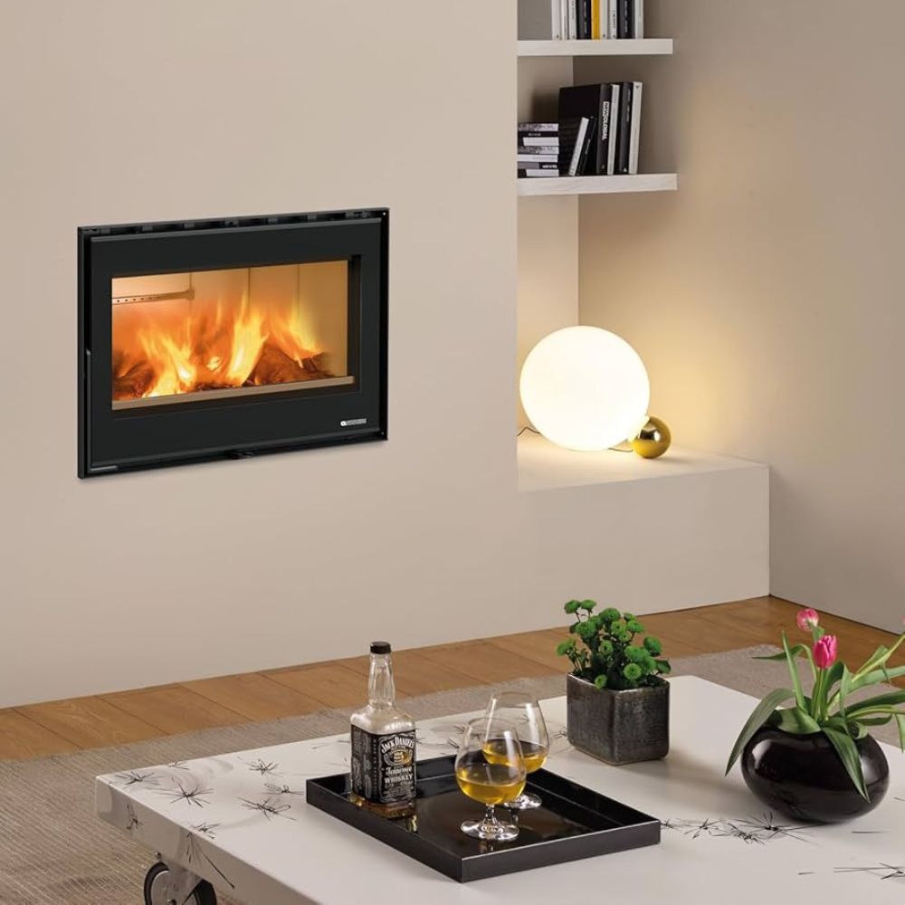 Italiensk støbejerns La Nordica Inserto 70 Wide, 7.5kW | Pejseindsats | Pejse |