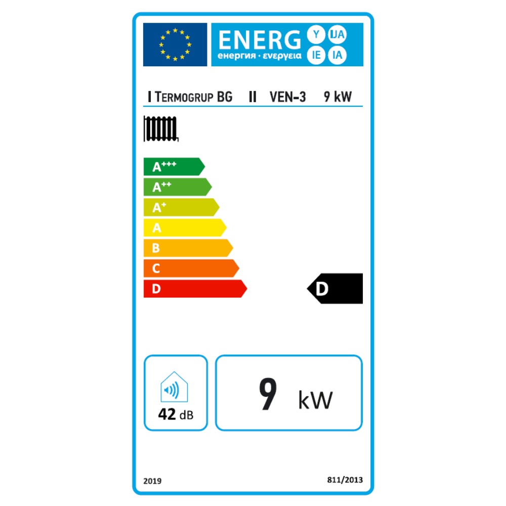 Elektrisk kedel til opvarmning Balkan Energy VEN-3, 9 kW med WILO-pumpe og display | El-kedler |  |
