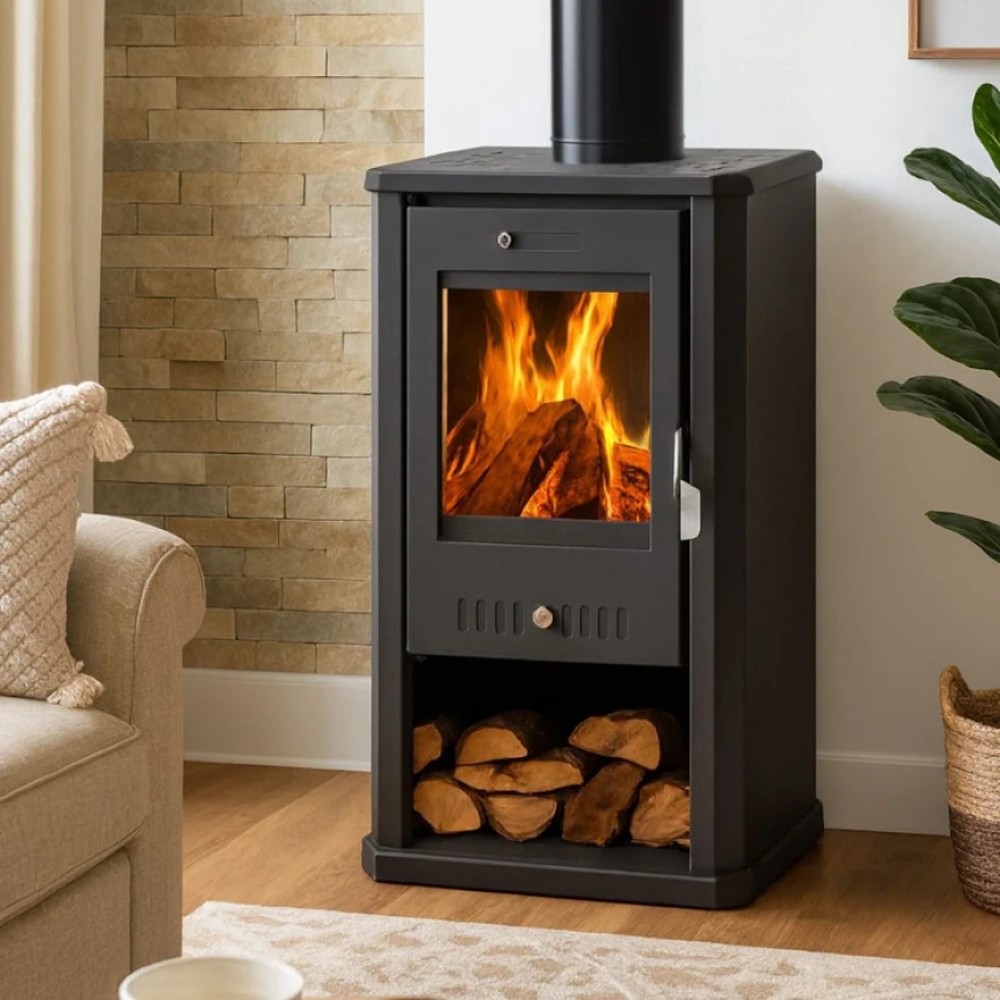 Brændeovn Balkan Energy Bianca, 8.5 kW | Direkte brændeovne | Brændeovne |