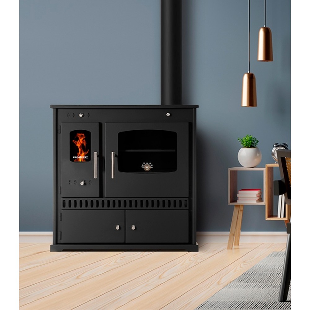 Brændekomfur Prometey Perfect Eco, 7kW |  |  |