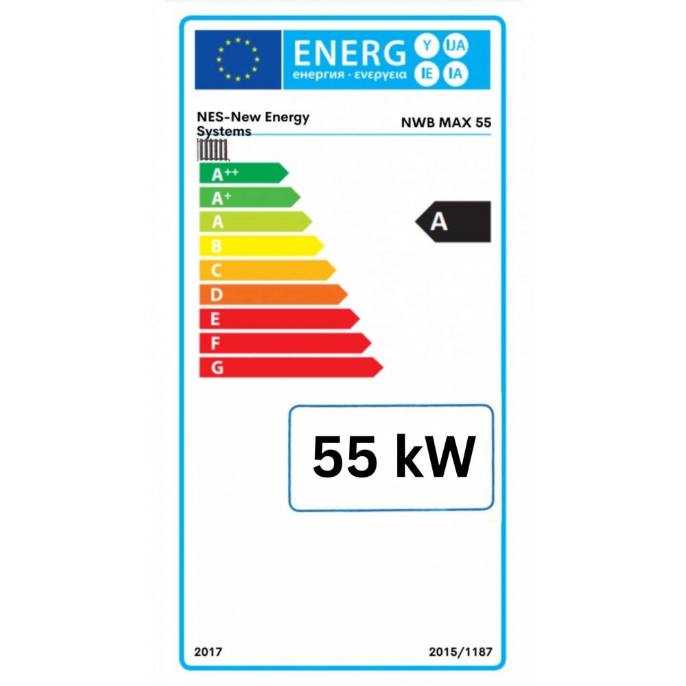 Brændefyr / Brændekedel BURNiT NWB MAX 55, 55 kW | Brændefyr / Brændekedler |  |