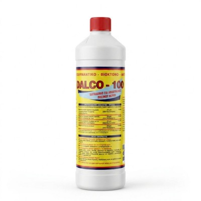 Desinfektionsmiddel til drikkevand og overflader Dalco-100, 1 liter - Produktsammenligning