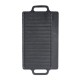 Dobbelt­sidet grillplade i støbejern, 33x20 cm |  |  |