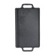Dobbelt­sidet grillplade i støbejern, 33x20 cm |  |  |