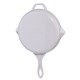 Emaljeret støbejernspande Hosse, Ivory, Ф28cm | Flad støbejernspande | Støbejernspande |