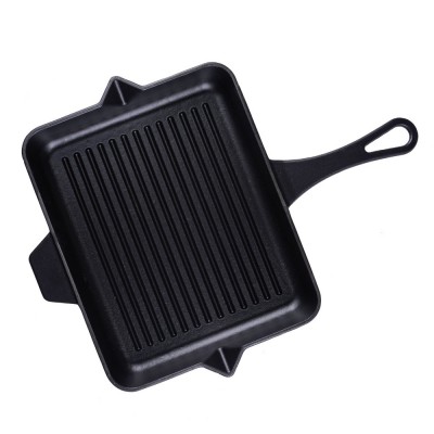 Emaljeret støbejernspande til grill Hosse, Black Onyx, 26x32cm - Produktsammenligning