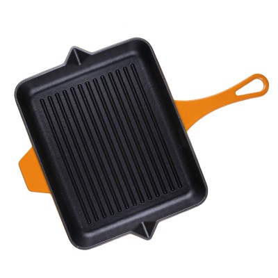 Emaljeret støbejernspande til grill Hosse, Dijon, 26x32cm - Produktsammenligning
