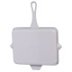 Emaljeret støbejernspande til grill Hosse, Ivory, 26x32cm | Støbejernspande til grill | Støbejernspande |