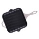 Emaljeret støbejernspande til grill Hosse, Ivory, 28x28cm | Støbejernspande til grill | Støbejernspande |