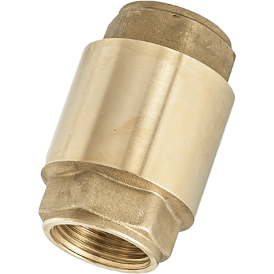 Fjederbelastet kontraventil med metalplade Hydro - messing - 0404884 - Størrelse (tommer): 1" - Hydro