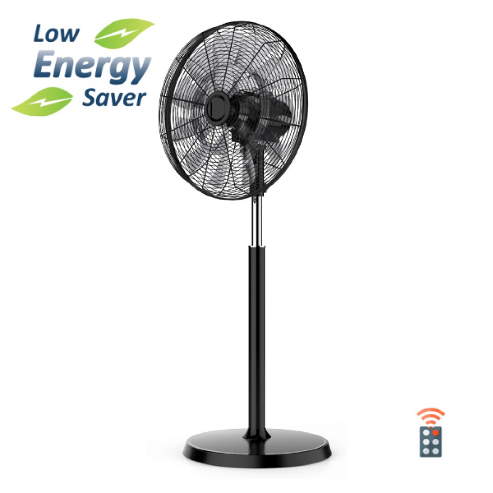 Stående ventilator med fjernbetjening Telemax FS45-DC17ARL, 45cm | Stående ventilatorer | Ventilatorer |