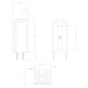 Gaspejs Velmora Fire GAS STANDING TUNNEL, 3.9kW - 6.0kW | Gaspejse | Pejse |