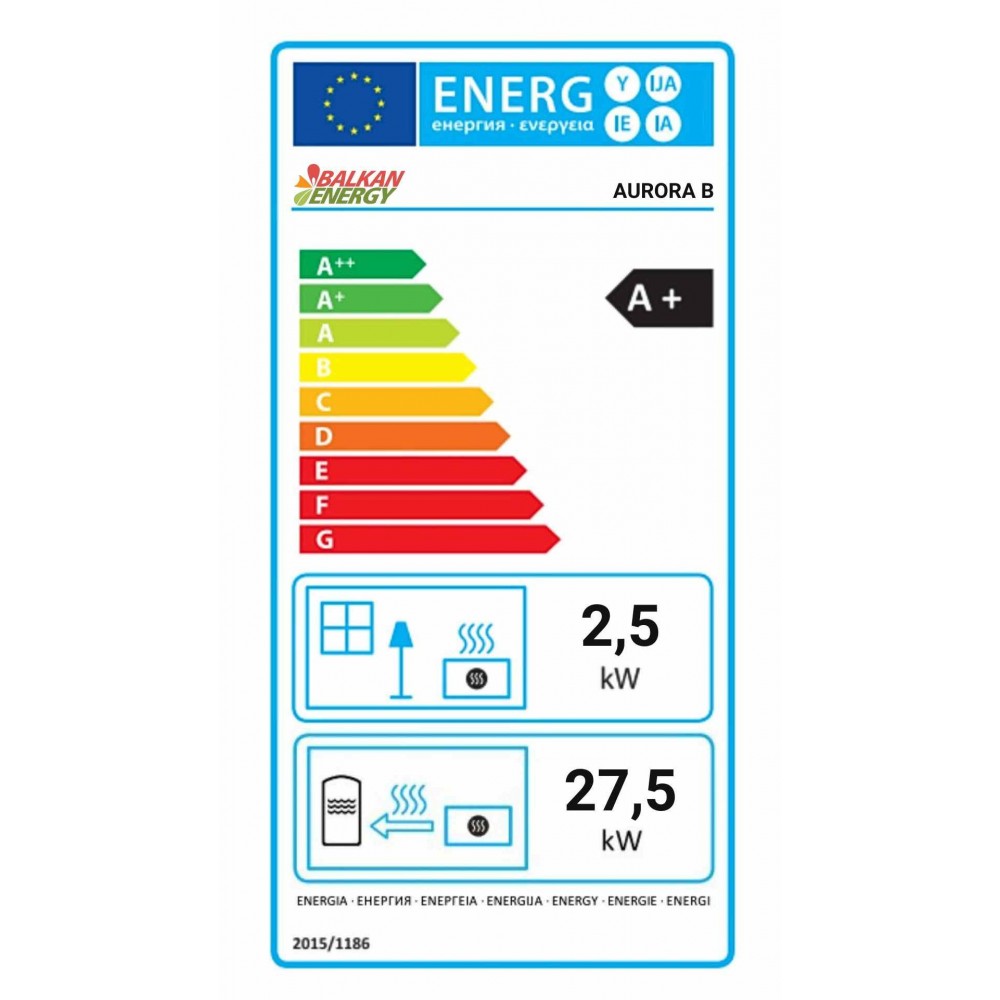 Pillefyr Balkan Energy Aurora B, 30kW | Pillefyr | Pellets |