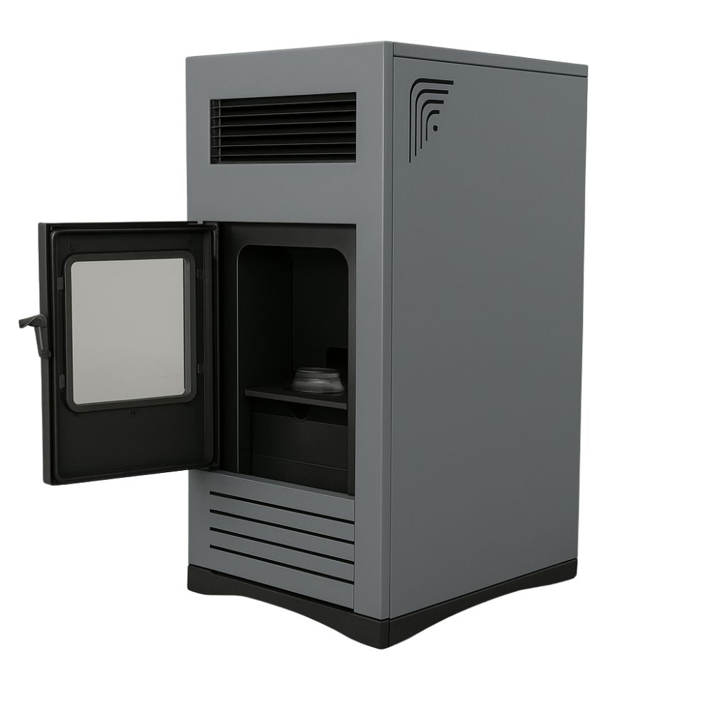 Pilleovn Mytherm Angela TA 12 PRO grå, 12kW | Pilleovne |  |