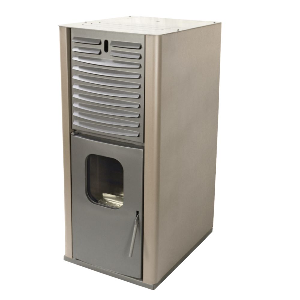 Pilleovn med vandtank / Pilleovn til centralvarme Mytherm IOLI TSA 18 beige, med ventilator, 18kW | Pilleovne med vandtank / Pilleovne til centralvarme | Pilleovne |