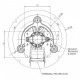 Røgventilator TRIAL CAF15Y-120S til pilleovne Caminetti Montegrappa | Ventilatorer og blæsere til pilleovn | Reservedele til Pilleovn |