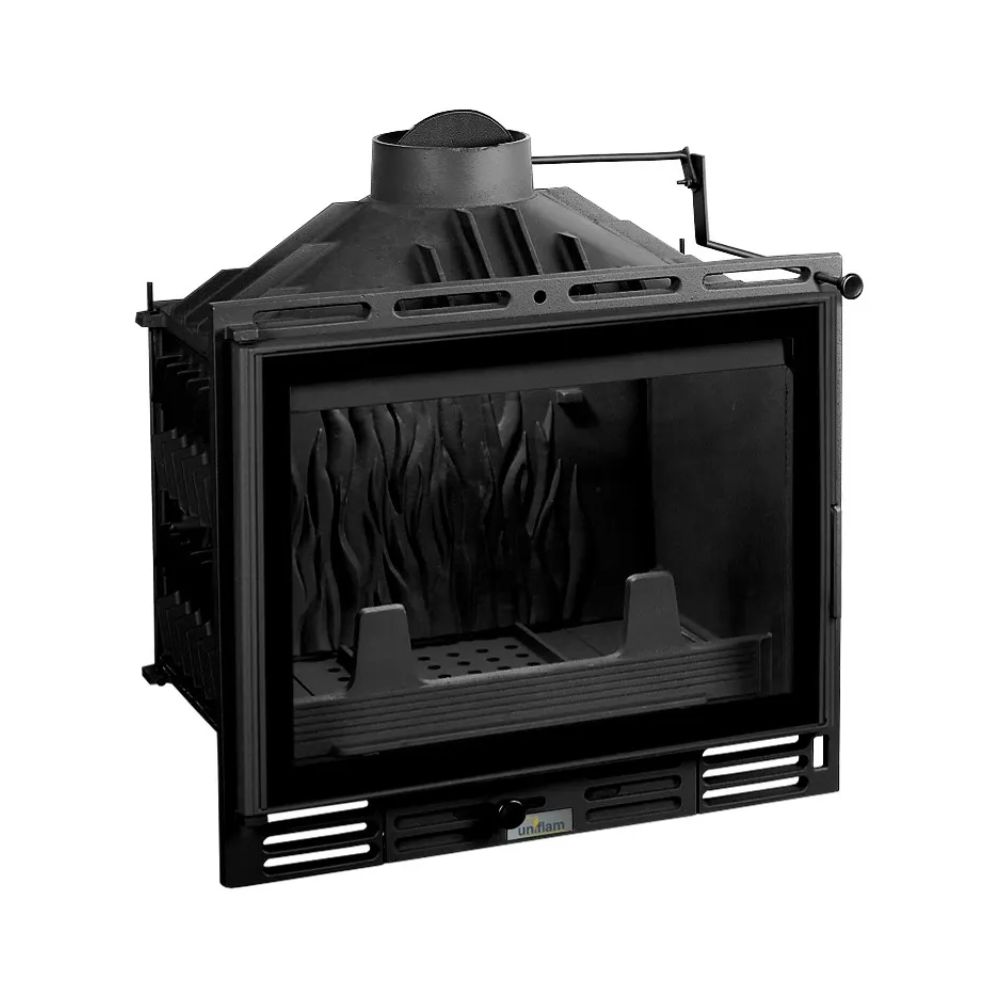 Pejs UNIFLAM 600 PLUS ECO med spjæld, 8kW | Pejseindsats | Pejse |