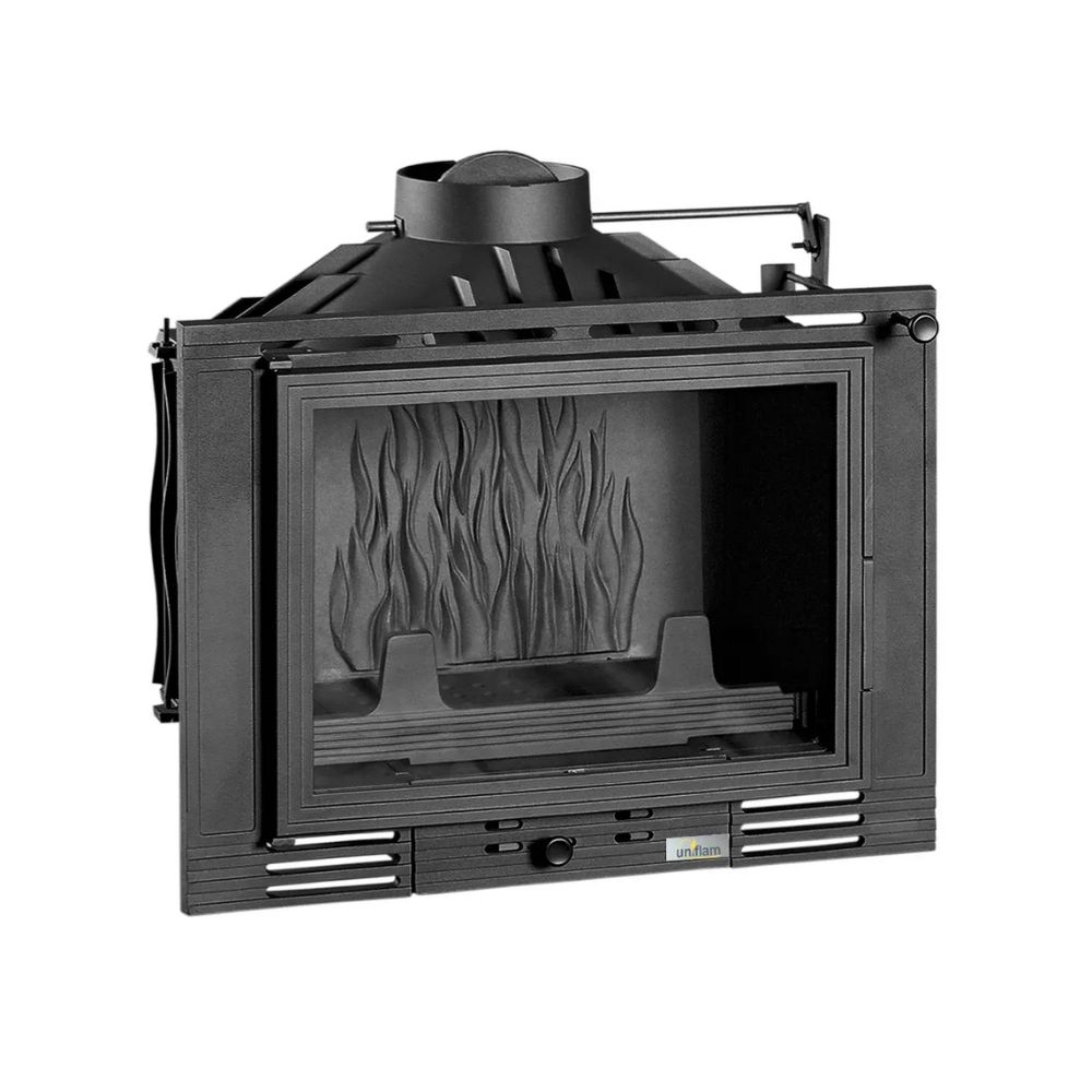 Pejs UNIFLAM 700 ECO med spjæld og lufttilførsel, 8kW | Pejseindsats | Pejse |