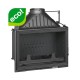 Pejs UNIFLAM 700 LUX ECO med spjæld og lufttilførsel, 12kW | Pejseindsats | Pejse |