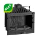 Pejs UNIFLAM 700 STANDARD ECO med spjæld, 10kW | Pejseindsats | Pejse |