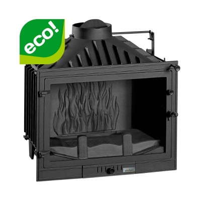 Pejs UNIFLAM 700 STANDARD ECO med spjæld og lufttilførsel, 10kW - Uniflam