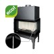 Pejs UNIFLAM 760 EVO PBS med luftkanaler og lufttilførsel, buet glas, højre side, 10kW | Pejseindsats | Pejse |