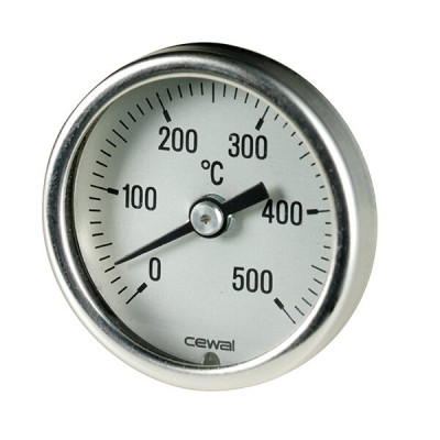 Bimetallic pyrometer Cewal, Rear stem DN40 - Produktsammenligning
