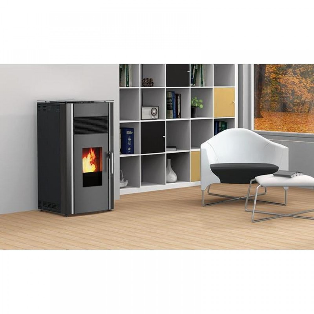 Pilleovn Alfa Plam Luca Black, 8kW | Direkte pilleovne Pilleovn Alfa Plam Luca Black, 8kW | Direkte pilleovne | Pilleovne |
