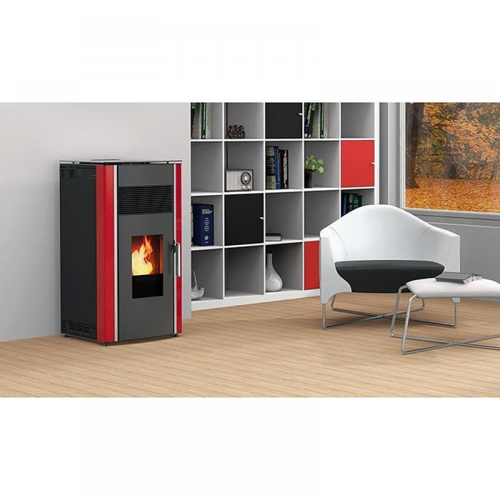 Pilleovn Alfa Plam Luca Red, 8kW | Direkte pilleovne Pilleovn Alfa Plam Luca Red, 8kW | Direkte pilleovne | Pilleovne |