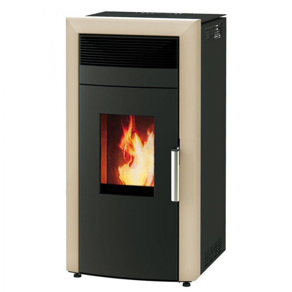 Pilleovn med vandtank / Pilleovn til centralvarme Alfa Plam Commo 15, 15kW Pilleovn med vandtank / Pilleovn til centralvarme Alfa Plam Commo 15, 15kW