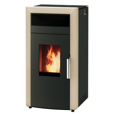 Pilleovn med vandtank / Pilleovn til centralvarme Alfa Plam Commo 15, 15kW - Produktsammenligning